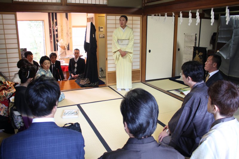 展示についての説明