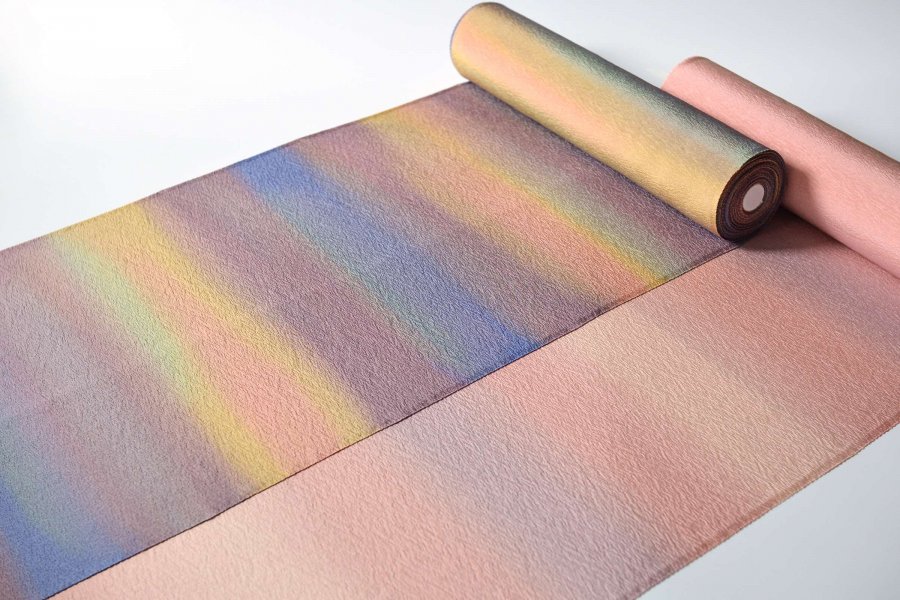 横段ぼかし「朝焼け」「茜」